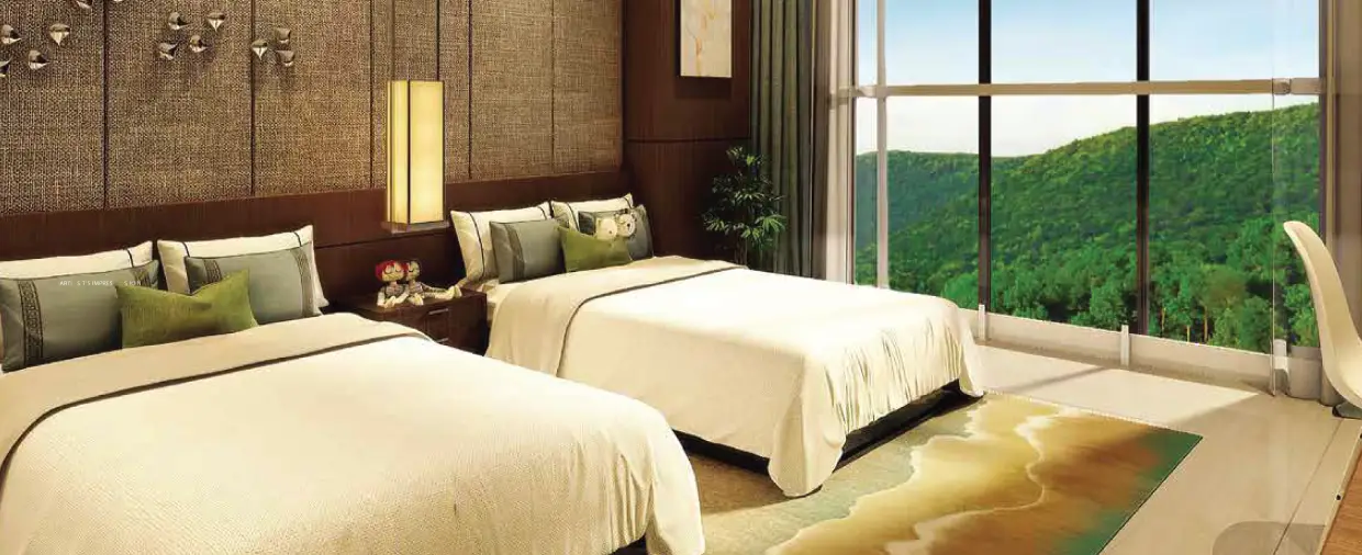 rentmax runwal sanctuary bedroom