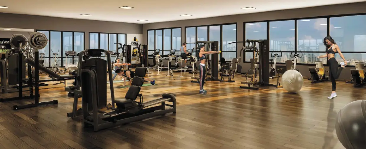 rentmax runwal sanctuary Gym